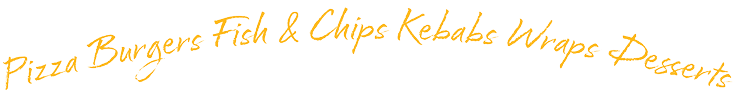 Order pizza, kebabs, burgers ,fish & chips and desserts from The Taste Of Italy